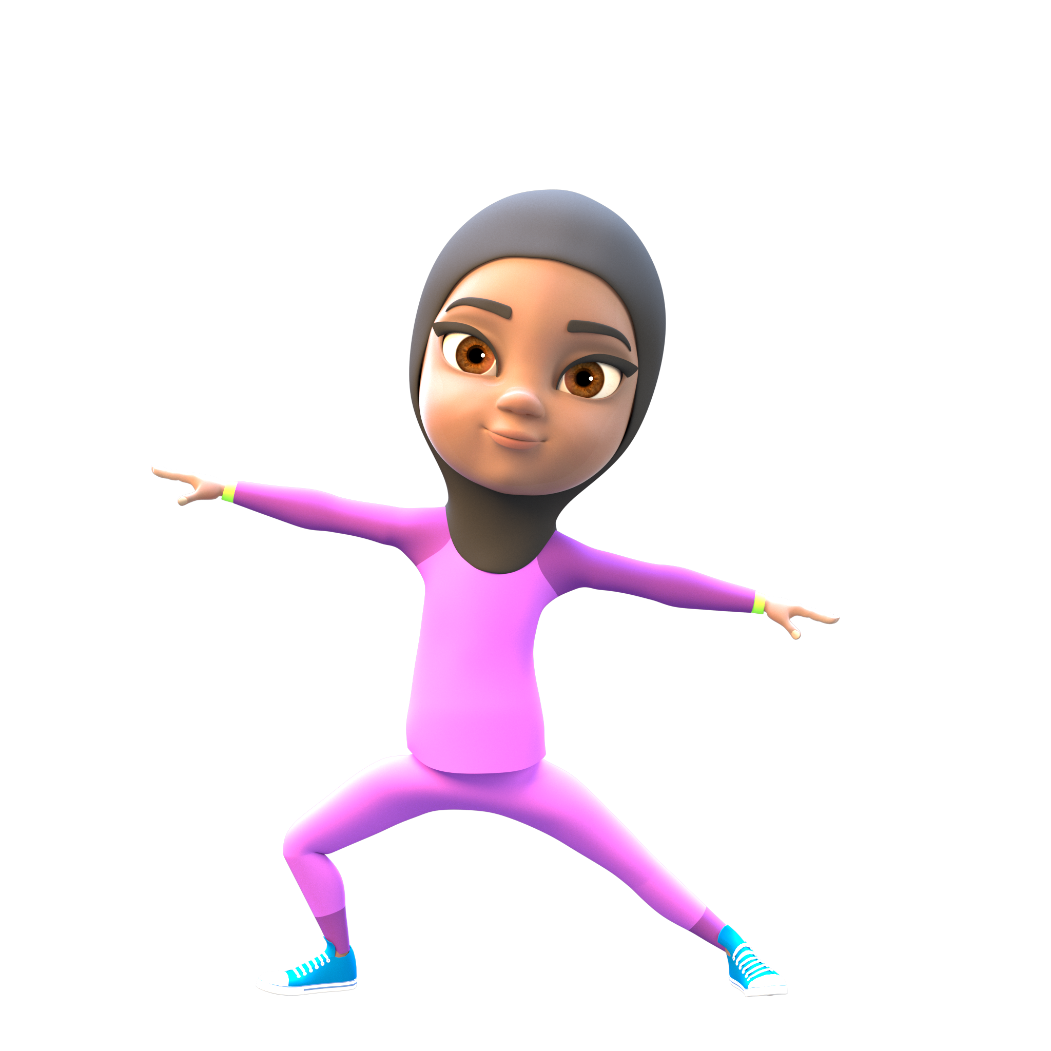 Gifted & Fit character Aisha