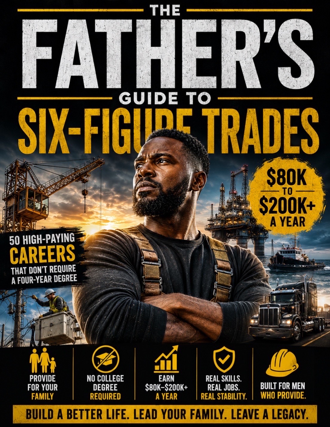 Father's Guide to Six Figure Trades workbook cover